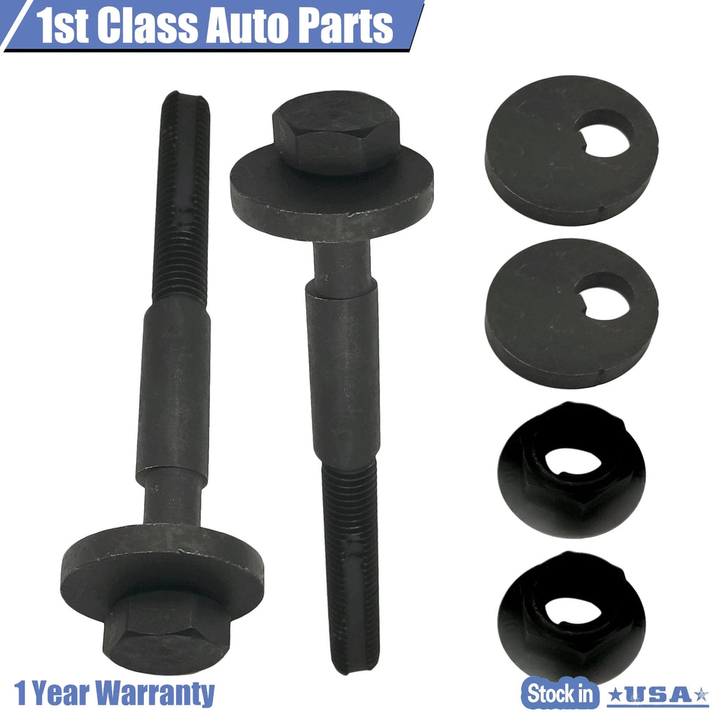 2Pcs Cam Bolt Kit Rear Lower for Chevy Malibu Saab 9-3 G6 (1999–2012)