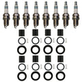 Denso 8 Iridium Spark Plugs & NGK 8 Coil Boots Kit for Dakota Durango Ram 1500 (1997–2003)