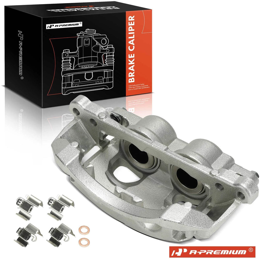 Front Right Brake Caliper with Bracket for Chevy Silverado 2500 HD (2001–2023)