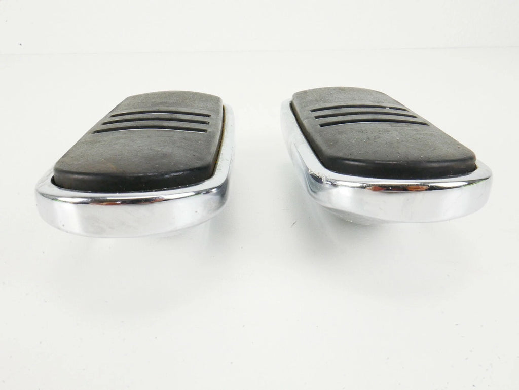 Set of 2 Chrome Passenger Foot Pegs for Harley Davidson Touring (1997–2024)