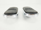 Set of 2 Chrome Passenger Foot Pegs for Harley Davidson Touring (1997–2024)