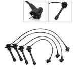 Set of 4 Ignition Wire Spark Plug Cables for Toyota Celica Corolla (8128 TE41)