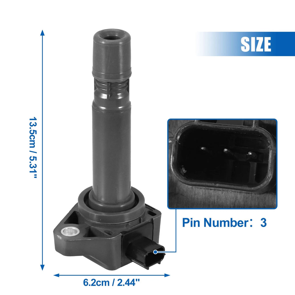 Ignition Coil 2X for Honda Civic (2006–2011) 30520-RNA-A01 099700-101 UF582