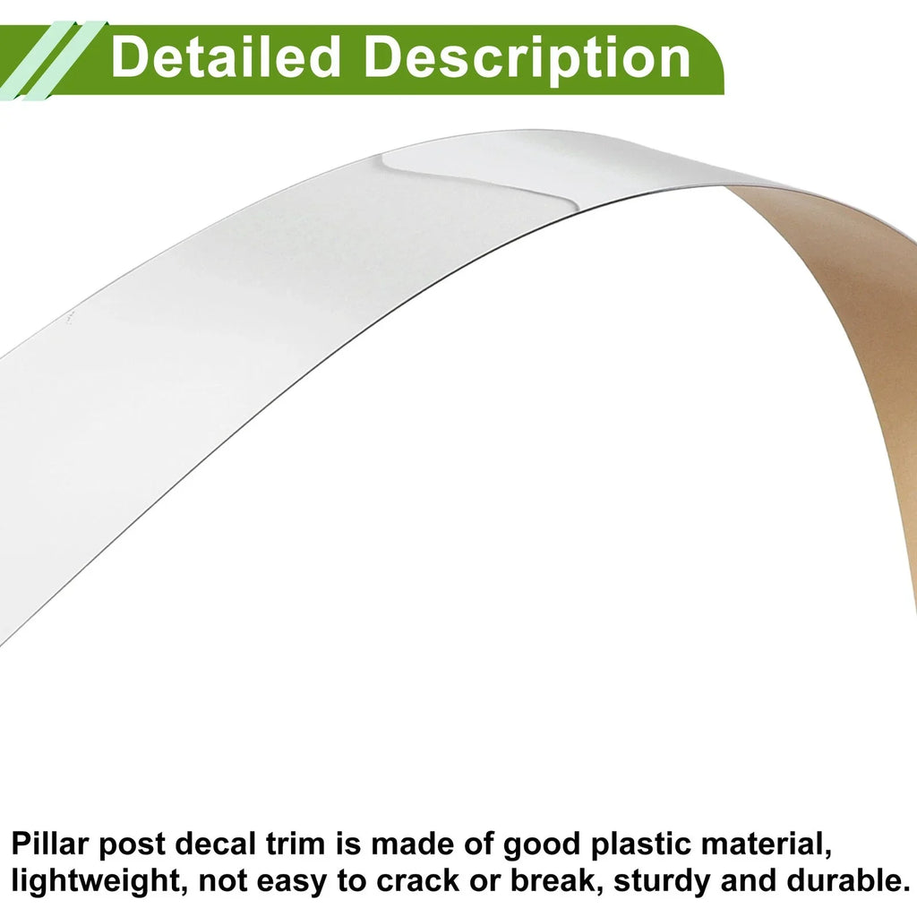 6 Pcs Pillar Window Trim for Chevy Blazer 2019-2024 Silver Tone