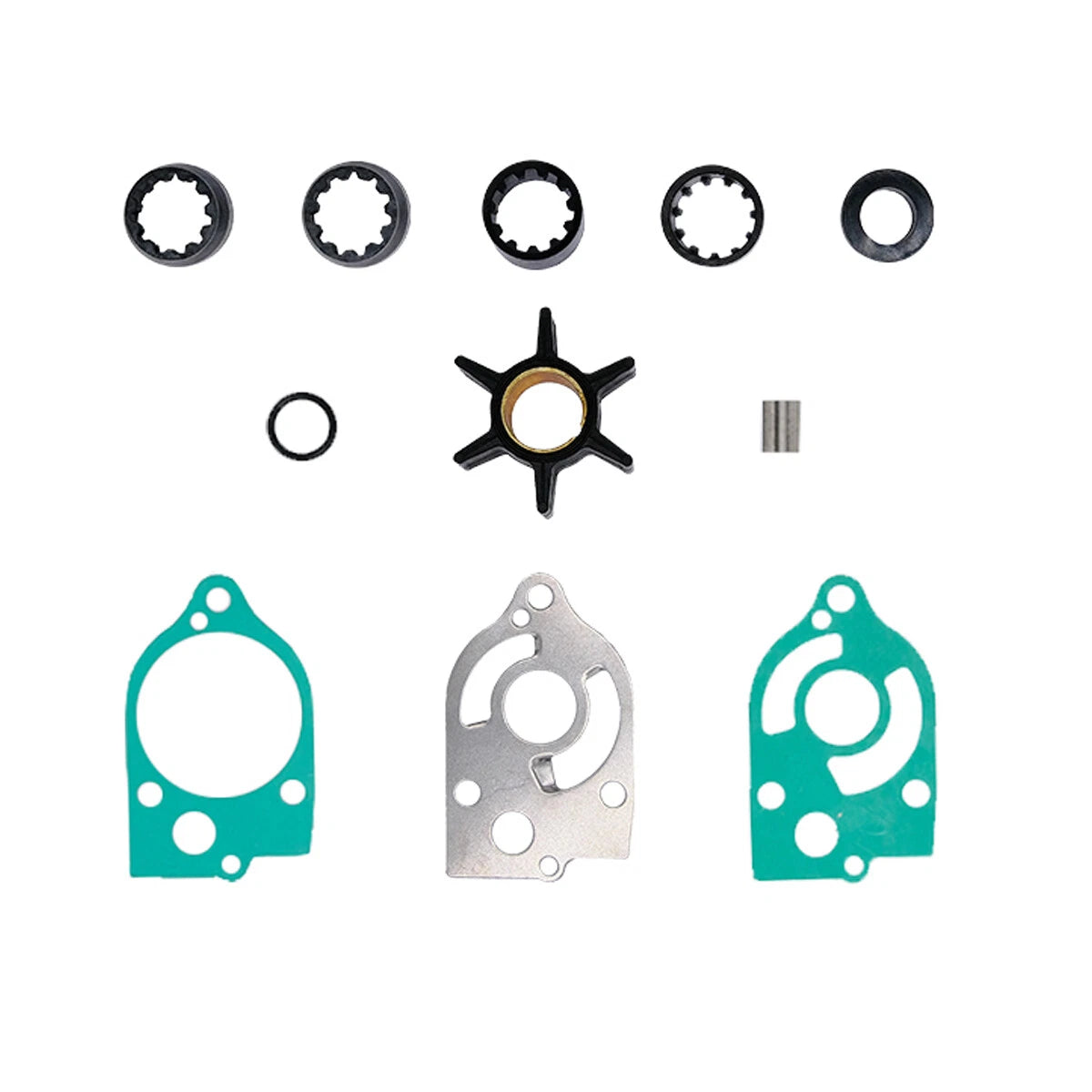 Water Pump Impeller Repair Kit for Mercury Outboards 40 45 50 HP (N/A) 47-89983Q