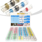 455PCS Heat Shrink Self Soldering Butt Connector Set for Wiring