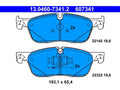 Front Brake Pad Set for Jaguar F-Pace (2017–2020) FQ614TT