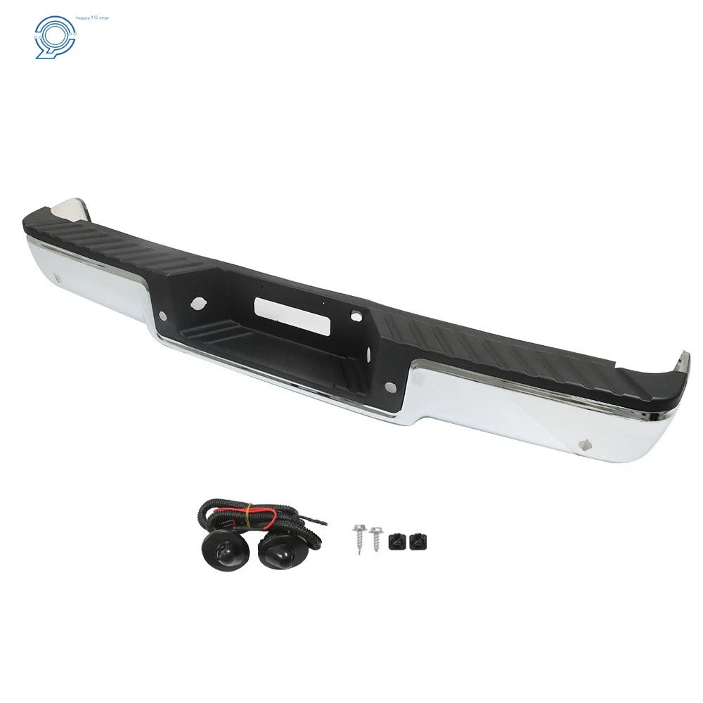 Chrome Rear Step Bumper for Ford F-150 (2004-2006)