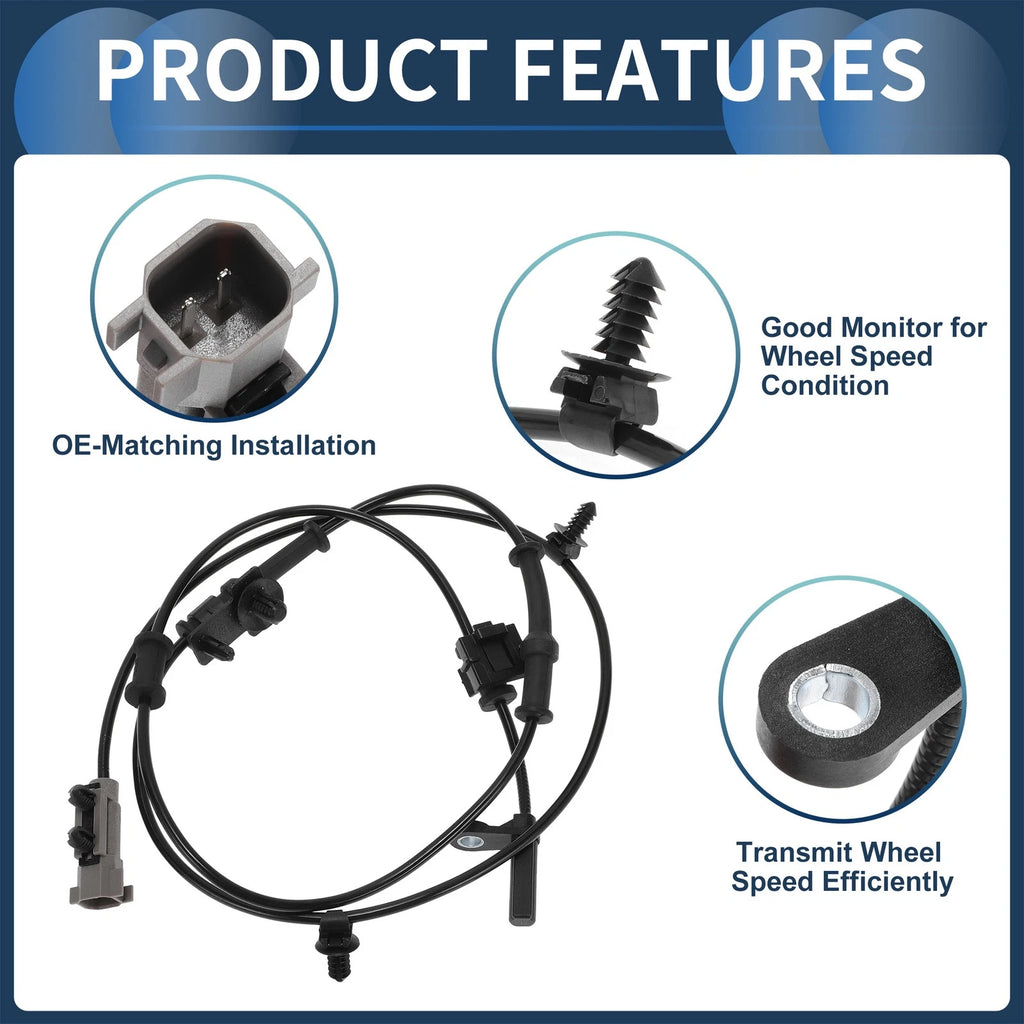 ABS Wheel Speed Sensor No. 4779645AC for Dodge Charger (2011–2022) Rear Left