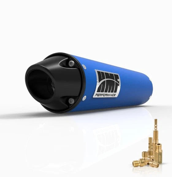 HMF Performance Slip On Exhaust + Jet Kit for KFX400 (2003–Present)