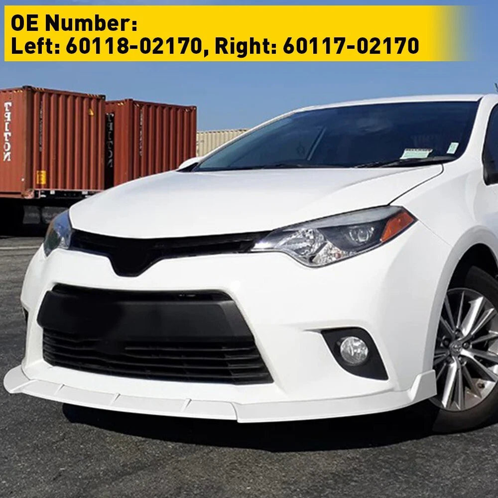 2X Side Mirror Corner Triangle Cover Trim for Toyota Corolla (2014–2016)