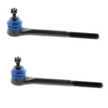 Set of 2 Front Outer Steering Tie Rod Ends for GMC Jimmy (1992–1994)
