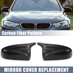 Pair of Carbon Fiber Pattern Rear View Mirror Covers for BMW E70 E71 E72