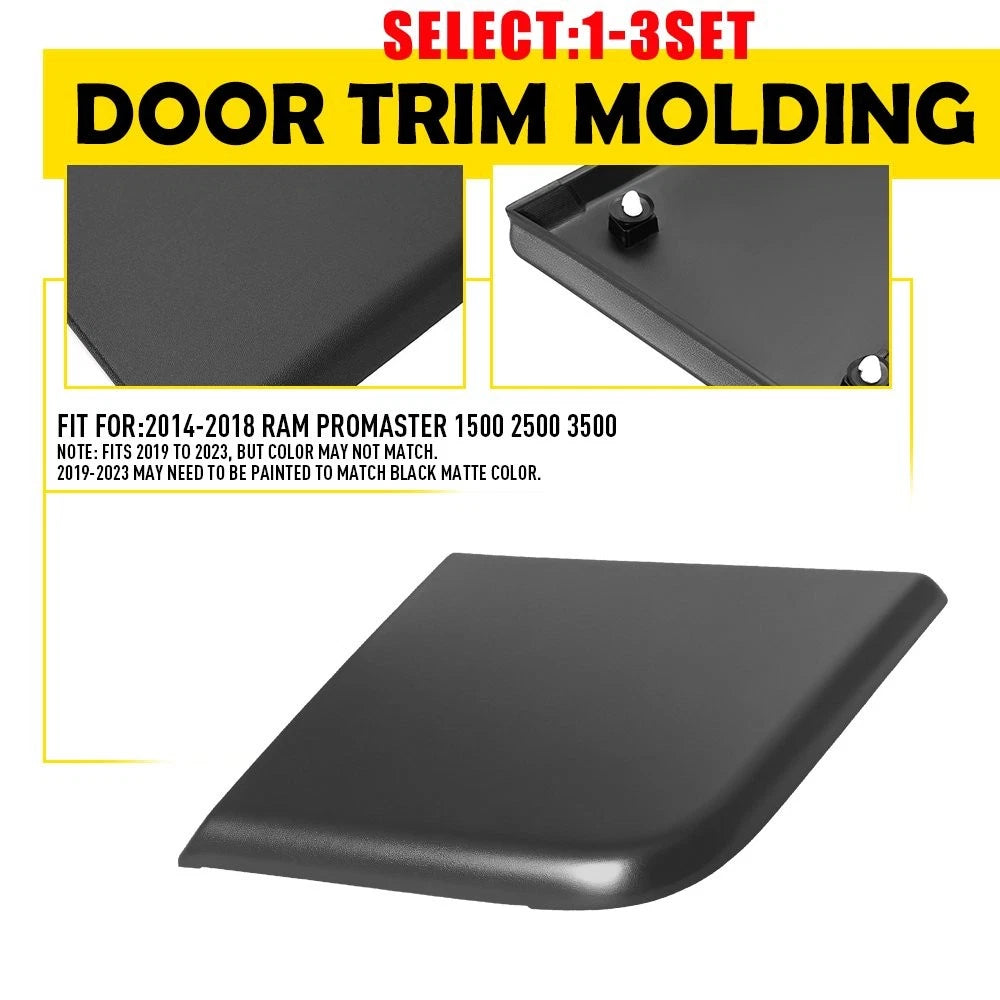 Left Rear Door Trim Molding for Ram ProMaster 2500 3500 (2014–2018) 1ZT32LAHAA