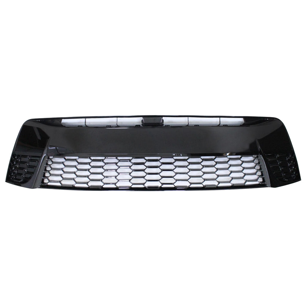 Replacement Black Painted Polypropylene Front Lower Bumper Cover Grille