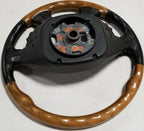 Steering Wheel with Wood Accent for Jaguar S-Type (2000–2002) XR83-3F563-FC