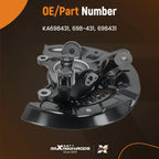 Driver Steering Knuckle for Toyota Sienna (2011–2017) FWD