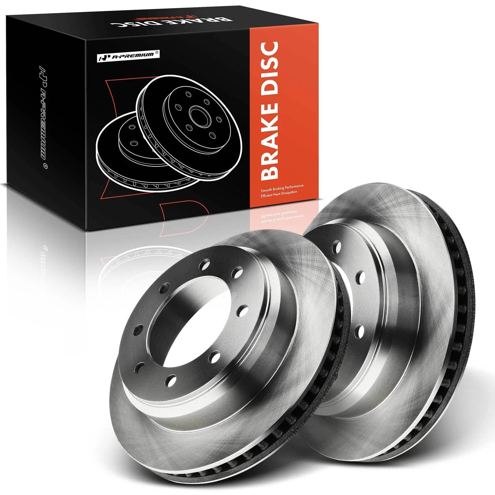 Rear Disc Brake Rotors for Ford E-150 E-250 E-350 (2008–2014)