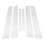 Set of 6 Door Pillar Window Trim for Nissan Sentra (2007–2012) Chrome