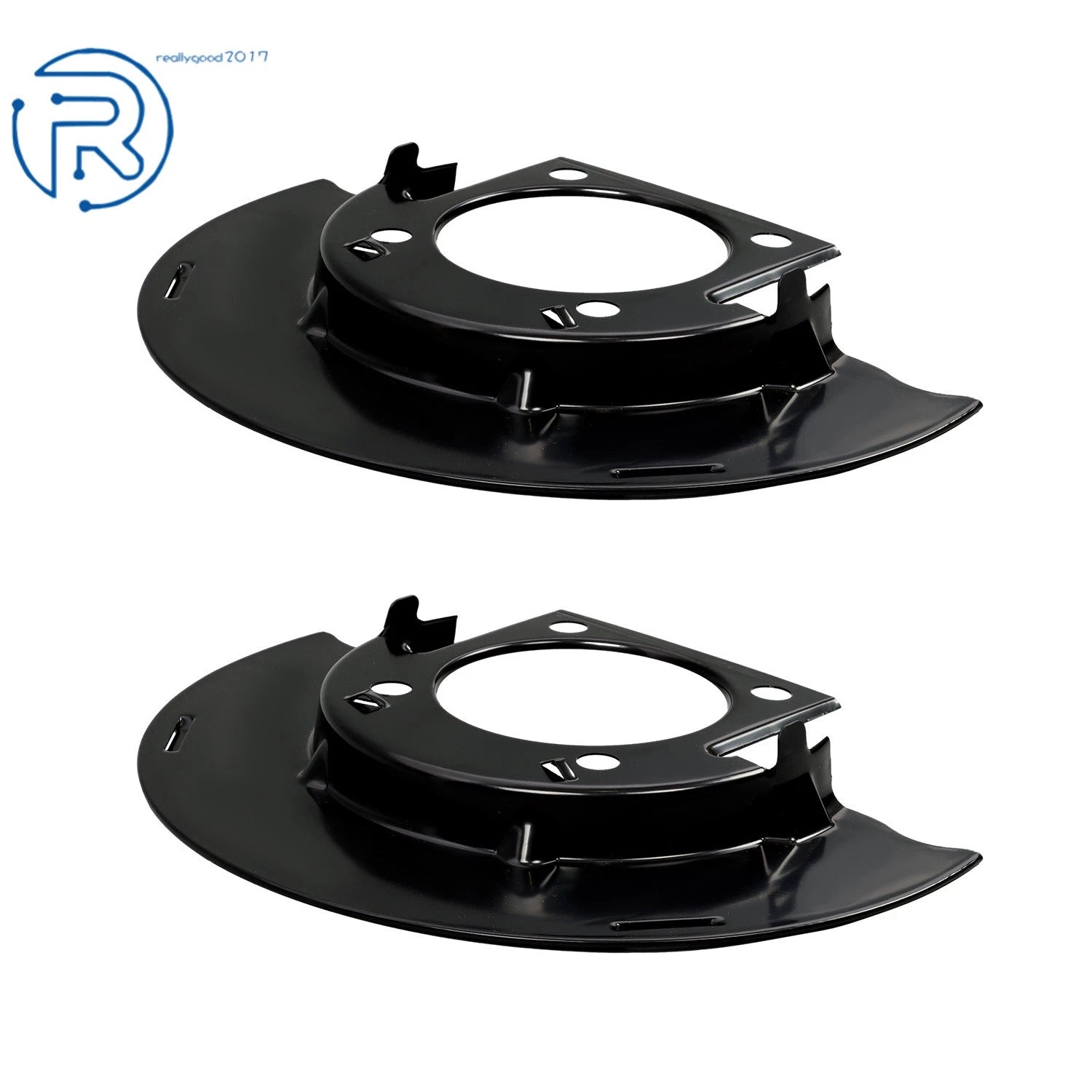 Set of 2 Brake Dust Shields for Chevrolet GMC (1999–2024)