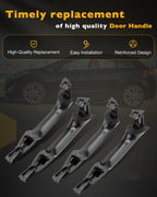 4X Outside Exterior Door Handles w/ Lock Cylinder for Hyundai Elantra (2011–2016)