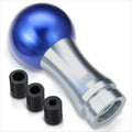 2-Piece Ball Teardrop Shift Knob for 6-Speed MT (M8 M10 M12) - Blue