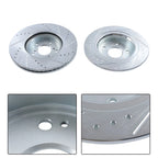 Front & Rear Drilled Rotors & Ceramic Brake Pads for Honda Accord (2018–2022)