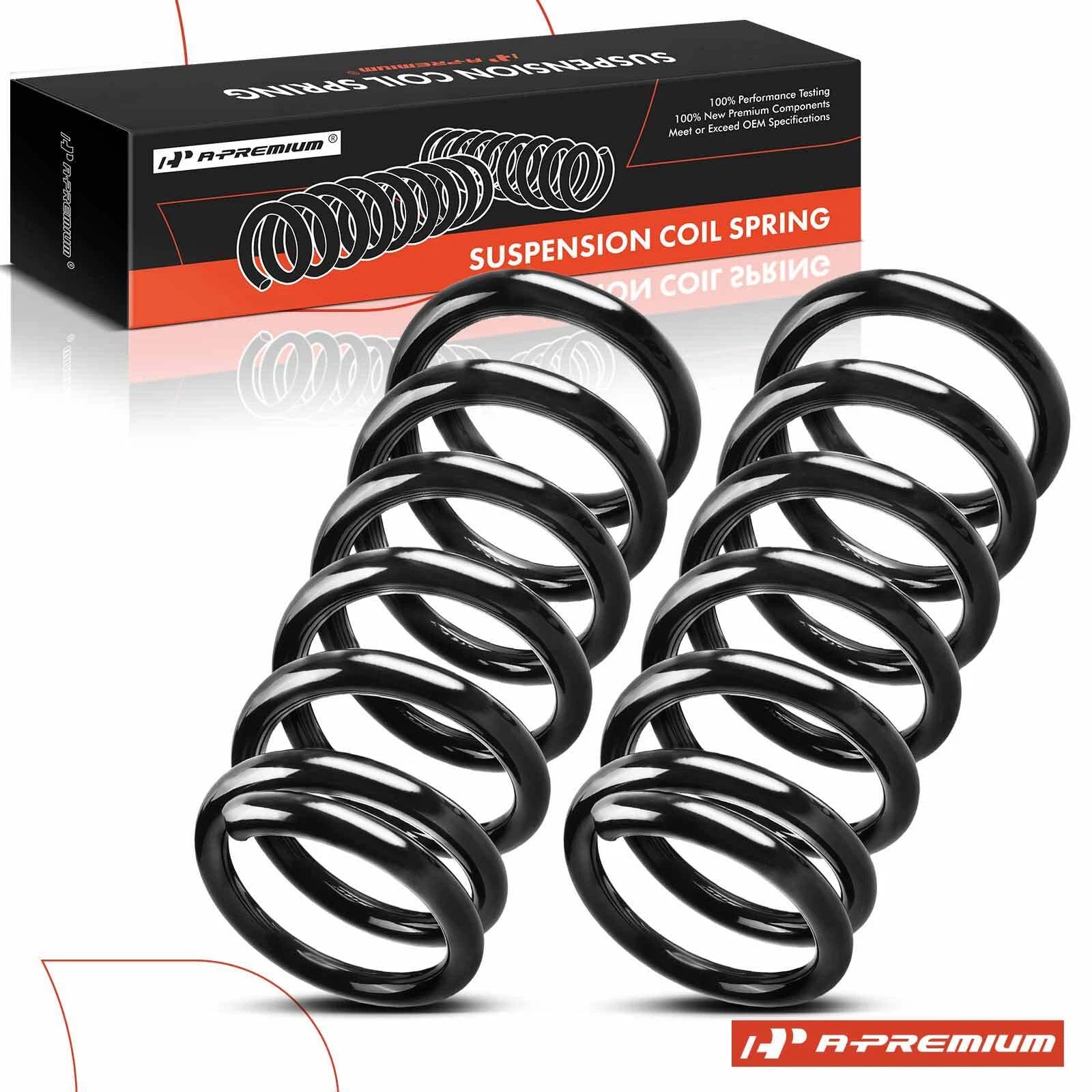 2x Rear Coil Springs for Nissan Altima (2002–2006) Maxima (2004–2008)