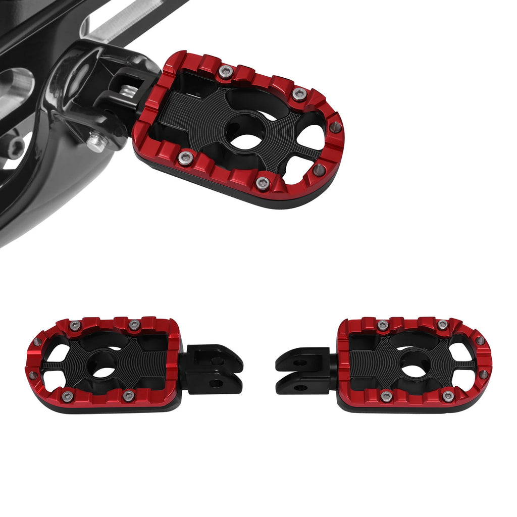 Driver Footpegs Footrests for Harley Softail Street Bob Sport Glide (2018–2025)