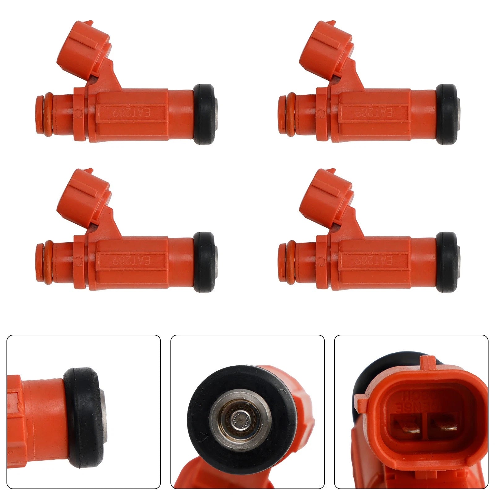 Set of 4 Fuel Injectors 49033-0012 for Kawasaki Ninja 1000 ZX-6R Z1000