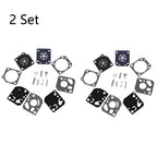 Set of 2 Carburetor Diaphragm Overhaul Kit for Zama RB-29 (N/A)