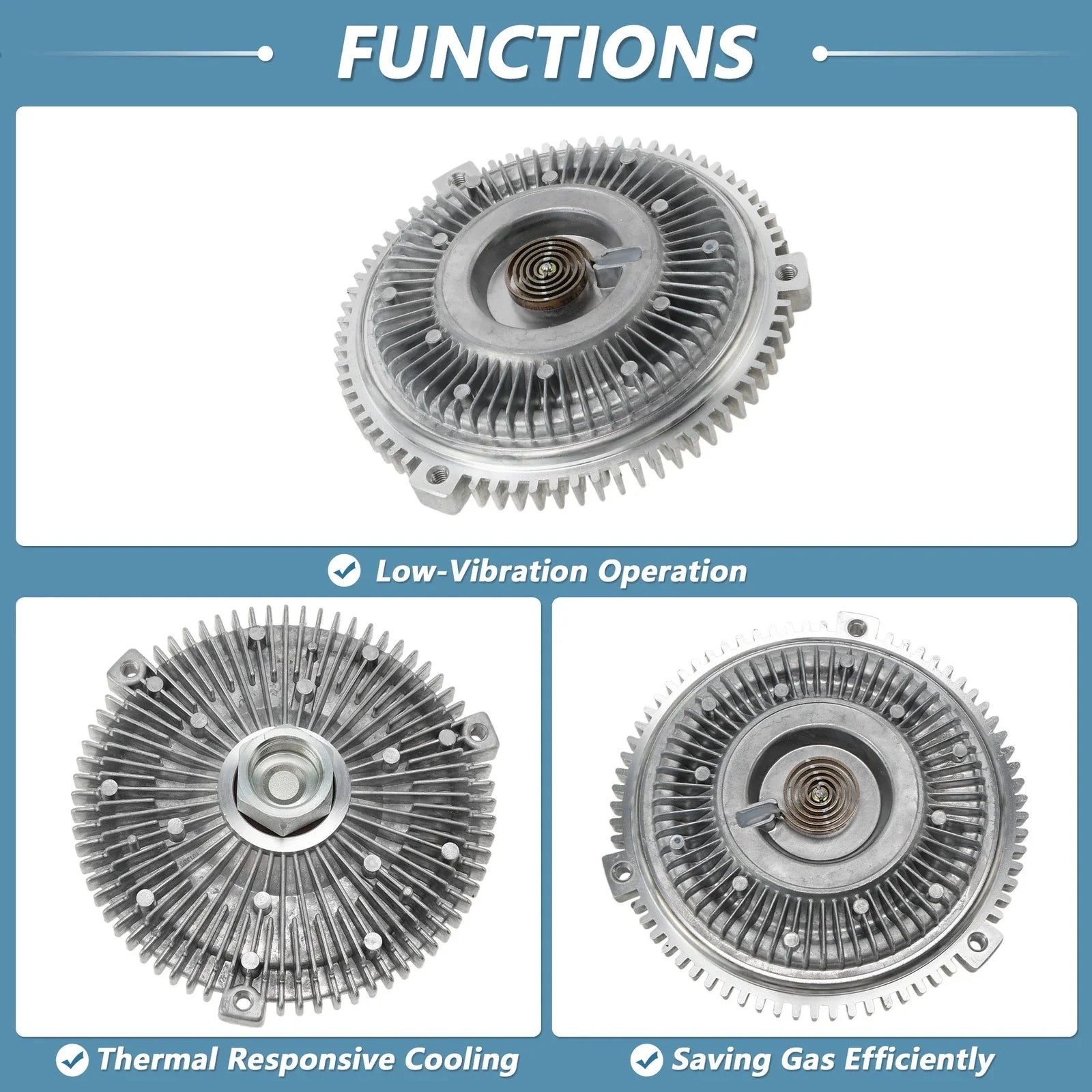 Fan Clutch Engine for BMW 323ci 2000 E46 2.5L
