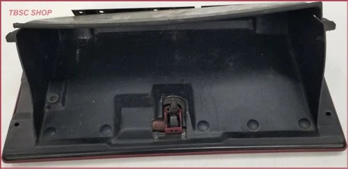 Glove Box Red with Key for Thunderbird Cougar (1989–1993)