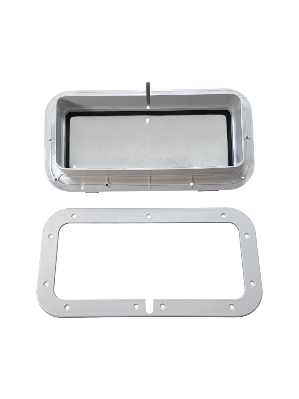 Opening Portlight Porthole for 15 3/4" x 7 7/8" White Plastic