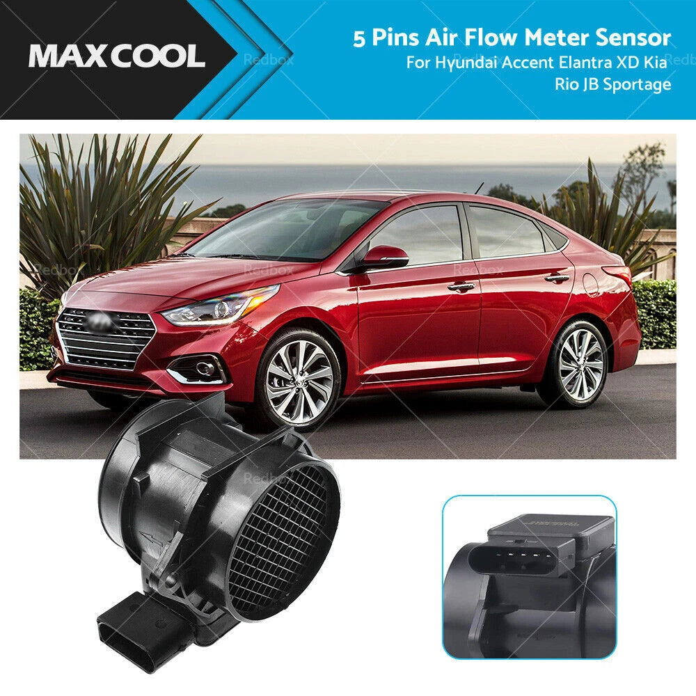 Mass Air Flow Meter Sensor for BMW X3 X5 Z4 Hyundai Accent Kia Rio (2003–2023)