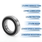 Deep Groove Ball Bearing 6009VV for Scooter Skateboard Wheel (45x75x16mm)