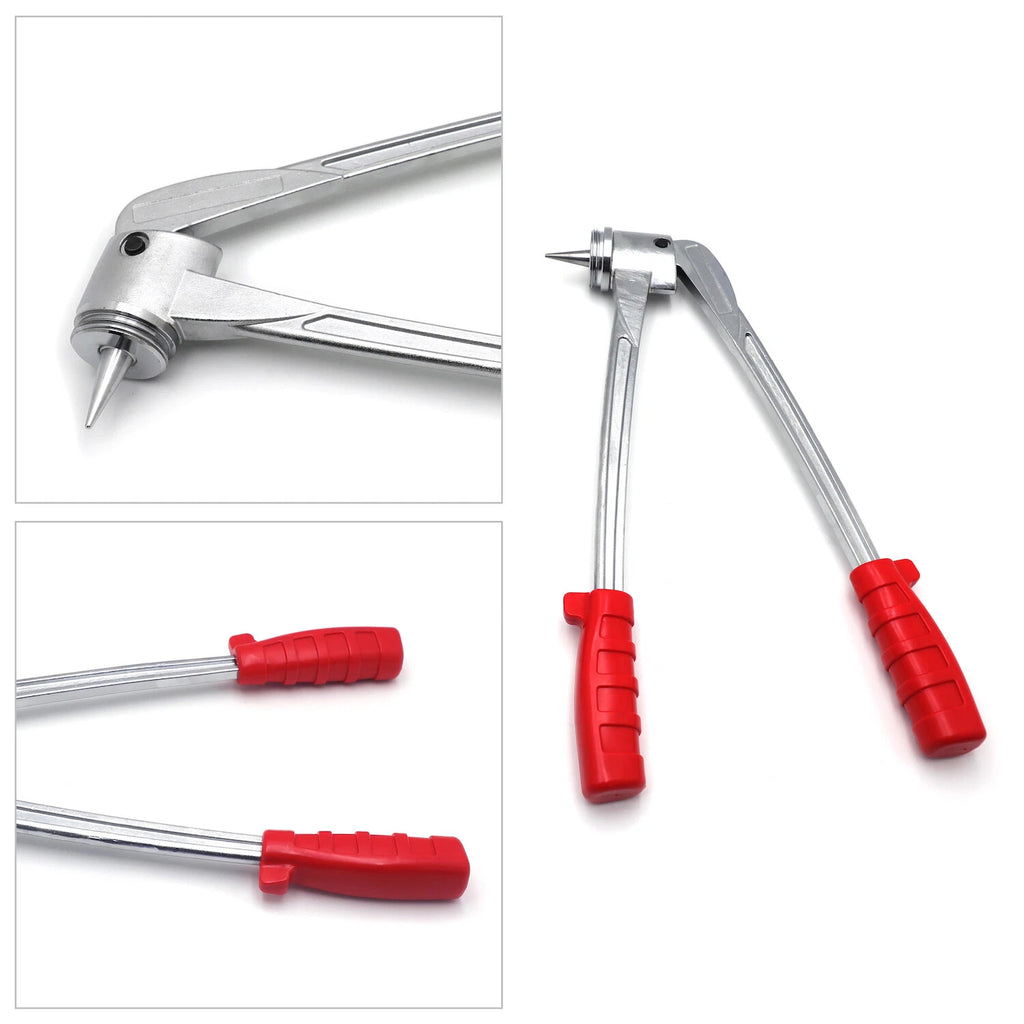 2X Plumbing Pipe Expander Tool Set with 7 Lever HVAC Copper Heads