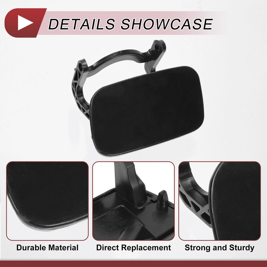 Front Left Washer Nozzle Cover Cap for Audi A4 (2013–2016) 1 Pcs Unpainted