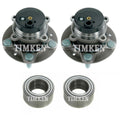 Front and Rear Wheel Bearings & Hubs Kit for Mazda RX-8 (2009–2011)