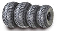 Set of 4 ATV Tires 23x8-11 & 25x12-9 for Free Country (N/A)