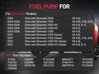 Fuel Gas Pump & Sending Unit Module for Chevrolet Silverado GMC Sierra (2007–2013)