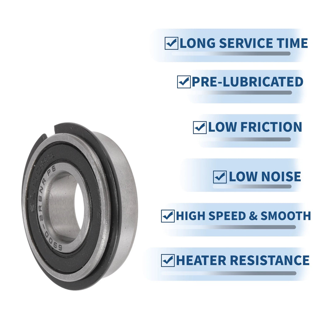 6900NR2RS Deep Groove Ball Bearings for Scooter Skateboard (10x22x6mm)