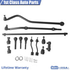Front Suspension Tie Rod Drag Link for Jeep Wrangler (1997–2006)