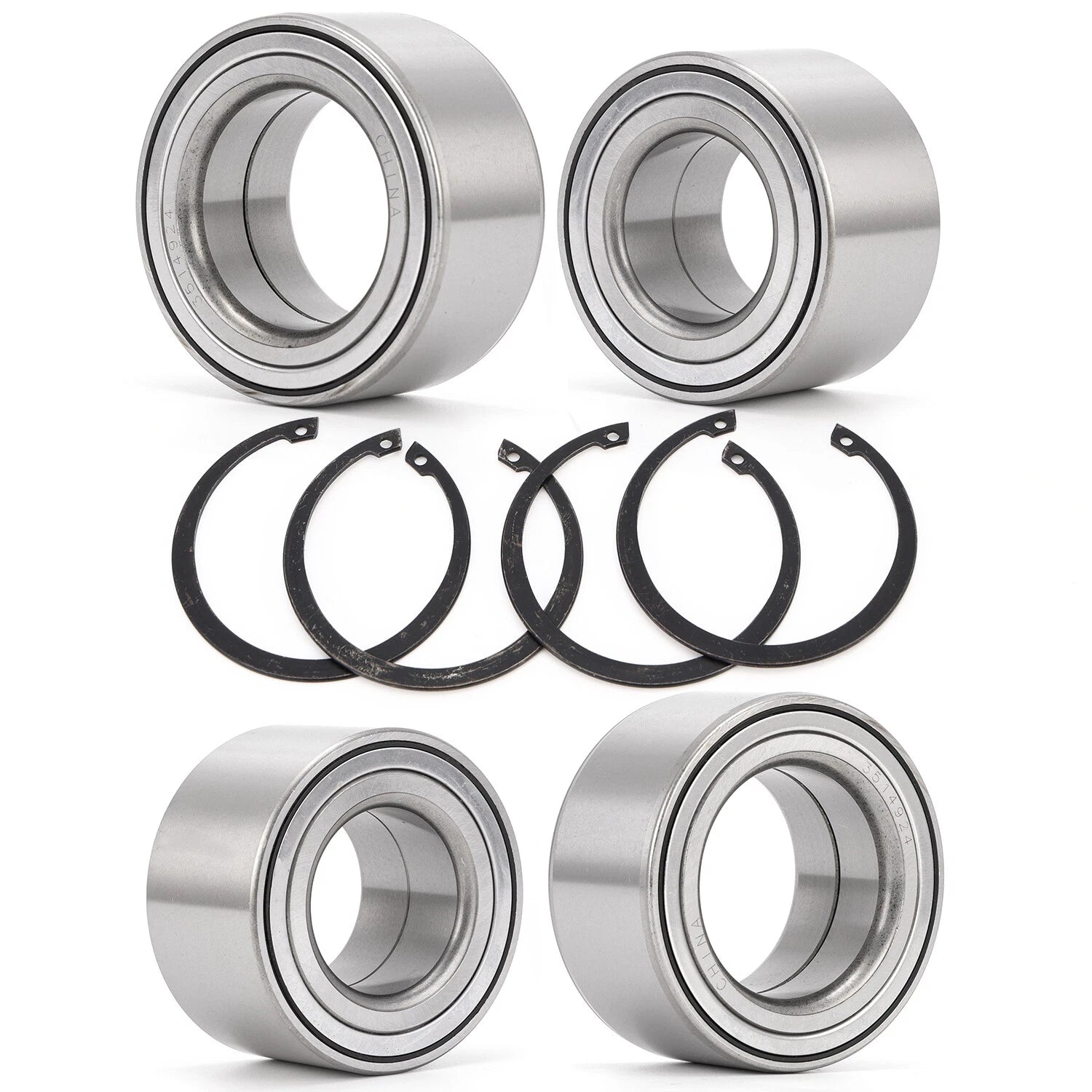 Set of 4 Front & Rear Wheel Bearings for Polaris Ranger 500 570 700 800 900 1000