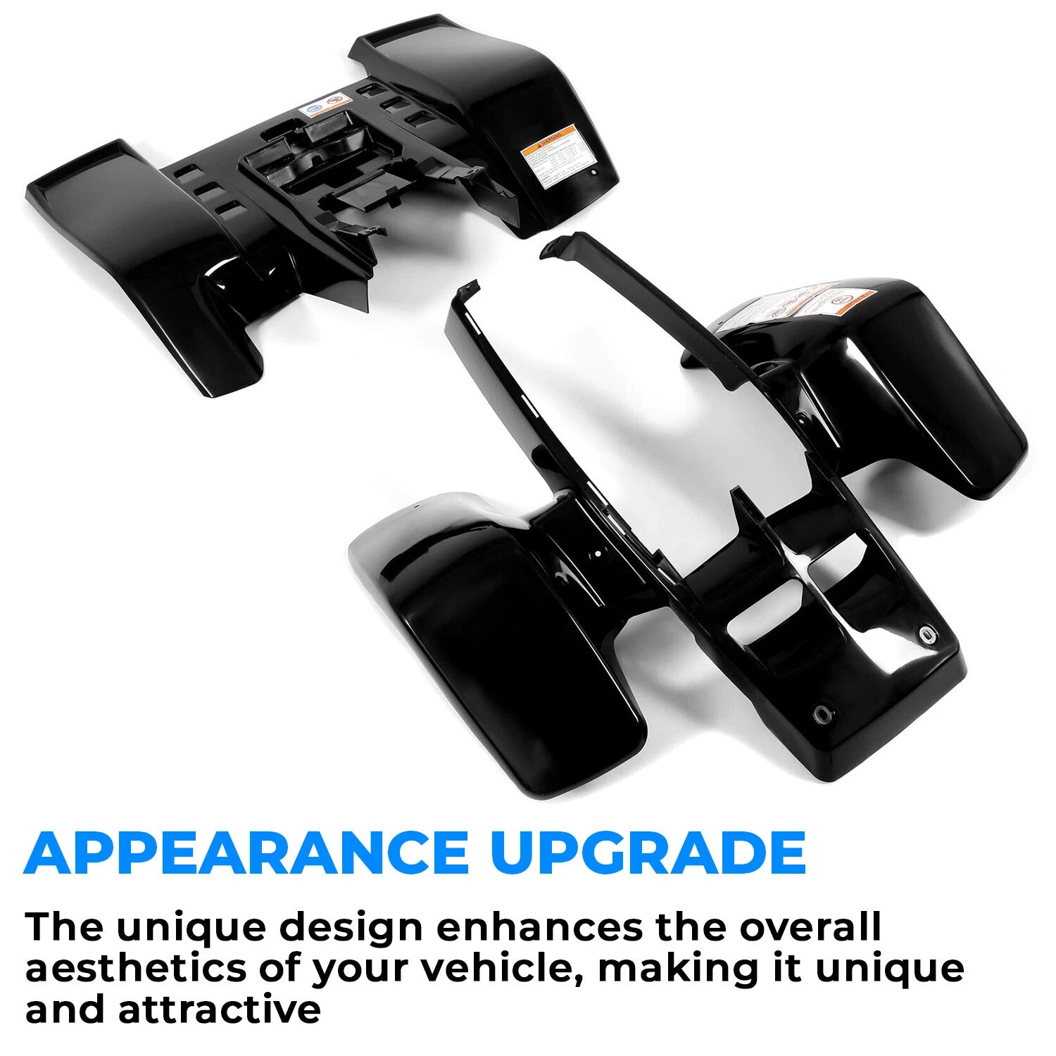 Front & Rear Fender Plastic Body for Yamaha Banshee 350 (1987–2006)