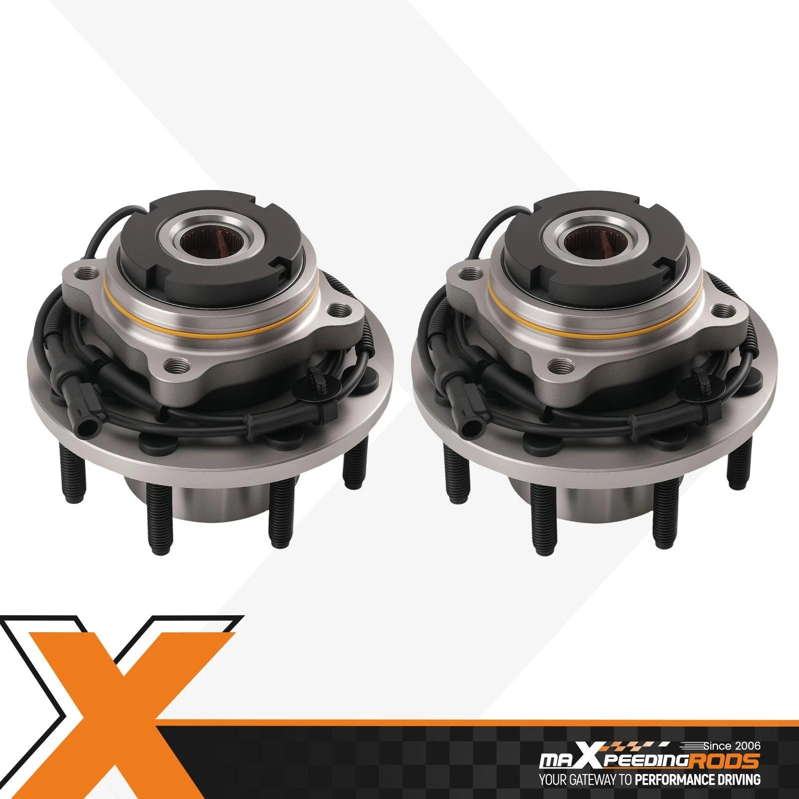 Front Wheel Bearing Hub for Ford F-250 F-350 Super Duty SRW 1999–2004