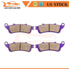 Front Carbon Fiber Brake Pads for Honda GL1800 (2001–2011)