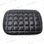 Rear Pillion Passenger Pad Seat 6 Suction Cup for Harley Dyna Sportster (2004–2023)