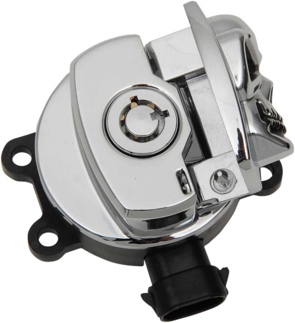 Ignition Switch - Skull - Chrome for Drag Specialties (E21-0214SKD)