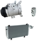 A/C Compressor Kit With Condenser for Mazda 3 Sport 2.0L 2.5L (2015–2018)